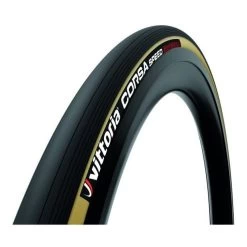 Boyau Vittoria Corsa Speed Graphène 2.0 700x23C (23-622) Noir/Beige