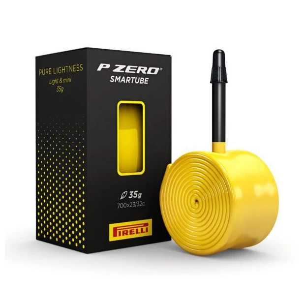 Chambre à Air Route Pirelli P ZERO Smartube 700x23/32C Presta 42mm 1 Chambre à Air Route Pirelli P ZERO Smartube 700x23/32C Presta 42mm