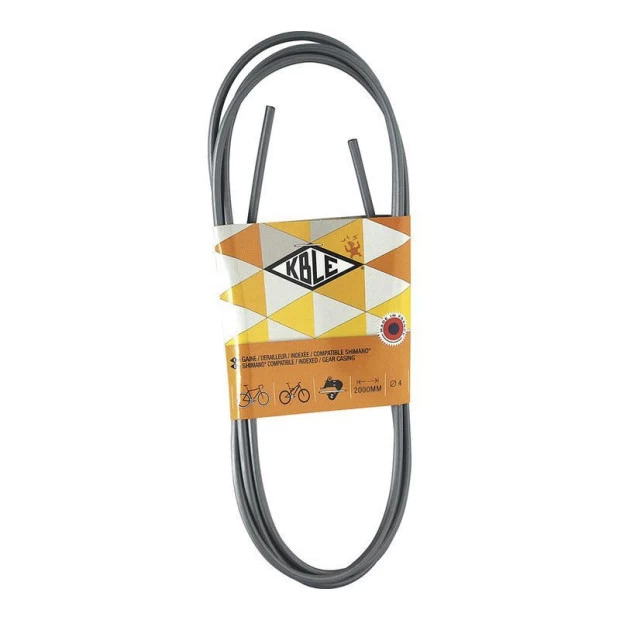 Gaine De Dérailleur Arrière Transfil Index 2000 Mm Grise Ø 4mm 1 Gaine De Dérailleur Arrière Transfil Index 2000 Mm Grise Ø 4mm