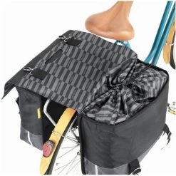 Paire De Sacoches Recyclées Urban Proof 55L Noir/Gris -Vélo Promotion Boutique paire de sacoches recyclees urban proof 55l noir gris 3