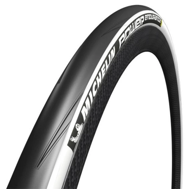 Pneu Michelin Power Endurance - Noir/Blanc 700x23c 1 Pneu Michelin Power Endurance - Noir/Blanc 700x23c