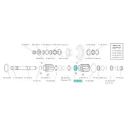 Campagnolo® Ressort De Maintien Des Cliquets Campagnolo [x1] - FH-RE114