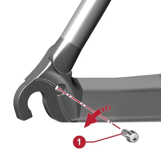 Vis De Patte De Dérailleur Arrière Time TC18 1 Vis De Patte De Dérailleur Arrière Time TC18